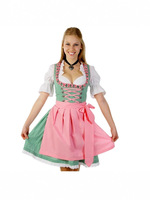 S-XXXL Deutsches Bayerisches Echo Oktoberfest-Kostüm für Karneval Bierfest Cosplay Dienstmädchen-Kostüm