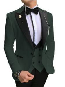 New White Good Quality Anzug Groom smen Anzug Dreiteilige Prom Kostüm Mode Herren anzüge - Product Image 3