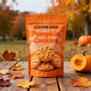 Custom Logo Matte Finish Zip Lock Stand Up <b>Bags</b> with Aluminum Lining Packaging for Ground Coffee Cookies Spices - Product Image 3