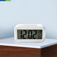 Réveil numérique intelligent avec rétro-éclairage pour chambre d'enfants Table Station météo Cadeau Caractéristiques Température et mouvement électronique