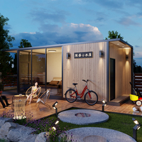 Zent, capsule de couchage extérieure moderne de luxe, mini-conteneur préfabriqué, hôtel-capsule, maison de camping