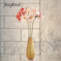 FONG IAN Kunstmatige Amaryllis Real Touch Handgemaakt Realistisch Geurende Zachte Bloem met Modern Design Milieuvriendelijk Duurzaam