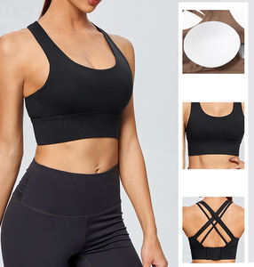 RUIQUWIN 2025, Sujetador deportivo de talla grande para mujer, transpirable, de secado rápido, para Fitness, Sexy, sin espalda, Push, novedad - Product Image 4