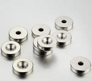 Neodymium Ring Magnets Round Countersunk Punching Countersunk Neodymium Arc Magnets