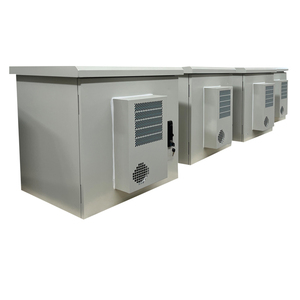 Armoire d'alimentation extérieure étanche 12U 15U 18U 22U avec climatiseur et stockage de batteries OEC1000 - Product Image 2