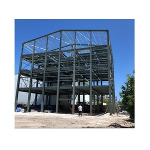 Officina prefabbricata del magazzino del metallo che costruisce la fabbrica della struttura d'acciaio Hangar società di costruzione - Product Image 5