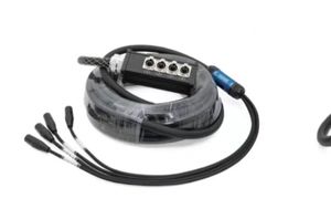 Enchufes de señal de <span class=keywords><strong>4</strong></span> canales multicanal Cable de red industrial eléctrico CAT6 SF/UTP Carrete de cable retráctil - Product Image 2