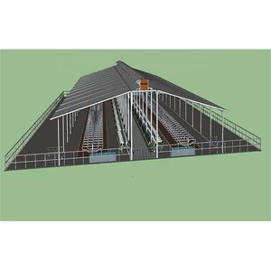 Agriculture Bâtiment en acier Bétail Veau Bovins Vache Poteau laitier Grange Ferme Hangar - Product Image 1