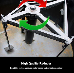 Mezcladora de Concreto Eléctrica Vertical de Alta Eficiencia Serie JW, Mezcladora de Cemento de Gran Capacidad - Product Image 6