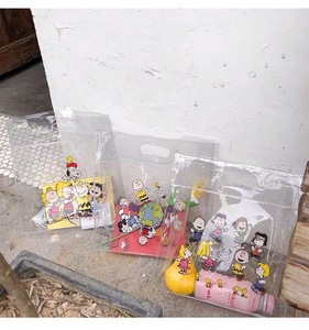 Custom Cartoon Pattern Reflective Shopping Hologram <strong>Clear</strong> Transparent PVC <strong>Handbag</strong> Custom Holographic Plastic <strong>Handbag</strong> - Product Image 5