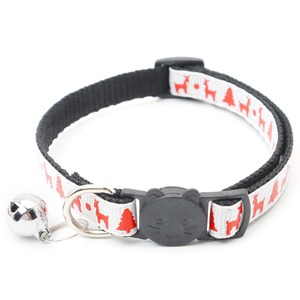 Wholesale Classic Cheap Pet Collars Cat Collar Cute <b>Bells</b> Christmas Dog Collar With Plastic Buckle - Product Image 3