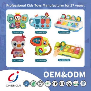 Chengji peekaboo montessori giocattolo pop-up animali pulsante gioco pensiero logico formazione nascondino giochi interattivi - Product Image 6