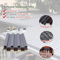 Panel Sándwich de Aluminio de Alta Resistencia, Panel de Techo con Revestimiento Elegante, Paneles de Techo Aislados para Almacenes y Edificios de Oficinas en EE. UU.
