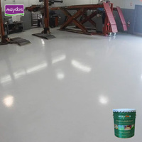 Résine époxy liquide pour revêtement de sol de parking, à base d'huile, pour surfaces dures, modèle JD-2000A 2K, épaisseur 2 mm, durée de vie 8-10 ans