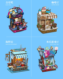 Set <span class=keywords><strong>de</strong></span> Bloques <span class=keywords><strong>de</strong></span> Construcción <span class=keywords><strong>de</strong></span> Madera <span class=keywords><strong>para</strong></span> Tienda <span class=keywords><strong>de</strong></span> Flores, Mini Escena, con 101-500 Piezas <span class=keywords><strong>para</strong></span> Ensamblaje DIY, Juguete Unisex <span class=keywords><strong>para</strong></span> Mayores <span class=keywords><strong>de</strong></span> 14 Años - Product Image 6