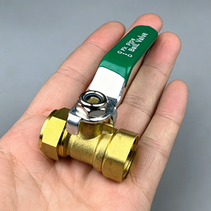 1 Pièce Vanne à boisseau sphérique en acier inoxydable, filetage NPT femelle, passage pleine section, avec levier d'arrêt pour conduite d'eau, résistante à la corrosion, pour applications de tuyauterie - Product Image 4
