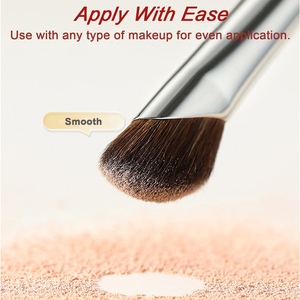 Pinceles de Maquillaje Angulares Delgados para Tinte, con Logotipo Personalizado, Marca Privada, Pincel Plano para Cejas, Delineador, Corrector y Tinte de Cejas - Product Image 4