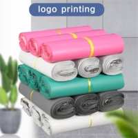 Enveloppes personnalisées imprimées sur mesure, recyclables, autocollantes, 60 microns d'épaisseur, petites enveloppes polymailers 6 x 9, logo personnalisé, sacs d'expédition