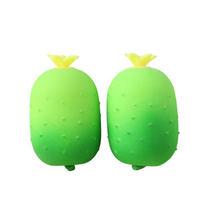 Realistic Cucumber Squeeze <b>Toy</b> - Slow Rebound Stress Relief Fidget for Office <b>Desk</b>, Sensory Gift & Party Favors - Product Image 4