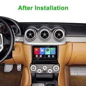 LAESD 7 "9" 10.1 "autoradio android 1 din carplay touch screen carplay gps sistema stereo per auto singolo din