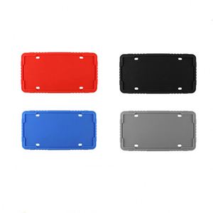 Silicone Protective <b>Frames</b> Mounting Hardware Screws Caps <b>License</b> Plate - Product Image 2