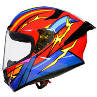 Casque de moto intégral certifié ECE 22.06, léger, en ABS, homologué DOT, casque de course professionnel pour adultes