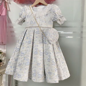 Abito da Bambina 2026 per Compleanno, Spettacolo, Alta Qualità, Manica Corta, Vendita all'Ingrosso, <span class=keywords><strong>Vestito</strong></span> da Principessa per Bambina di <span class=keywords><strong>1</strong></span> <span class=keywords><strong>Anno</strong></span> - Product Image 2