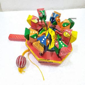Jouets en bois faits à la main pour enfants TIK TOK jouets en bois artisanat en bois cadeaux en bois décoratifs en bois - Product Image 1
