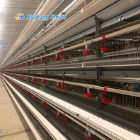 Cage à batterie automatique pour cailles, 3 à 8 niveaux, galvanisée à chaud, système de collecte d'œufs à grande échelle, système d'alimentation par courroie, équipement d'élevage avicole