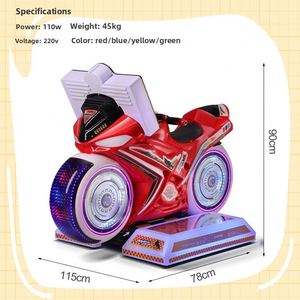 Nueva Máquina de Juego Interactiva 3D de Plástico para Motocicletas TT, Operada con Monedas, Venta Directa de Fábrica, Juguete de Coche para Centro Comercial - Product Image 2