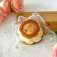 Jouet Squishy Thème Goûter d'Après-midi, pour Enfants de 5 à 7 Ans, Non Toxique, TPE Qualité Alimentaire, Solide, Super Doux, à Remontée Lente, Anti-Stress Sensoriel, Personnalisable