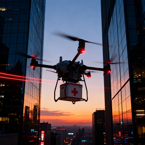 Dron ZLWM-D50 con Carga de 50 kg, 4K UHD, Alta Eficiencia Energética, Alcance de 30 km, 30 min de Vuelo, IP56, RTK, Posicionamiento de 0.1 m, Estructura Compacta - Product Image 4