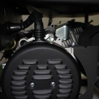Genset 4 kW Silinder Tunggal 2-Tak Berpendingin Udara / Genset Bensin 10 KVA Satu Fasa 6kW Tenaga Bensin 5kW