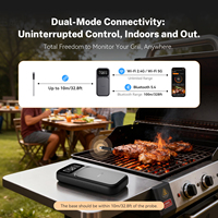 Thermomètre à viande sans fil INKBIRD INT-31-BW WiFi 5G et Bluetooth 5.4 avec 5 capteurs