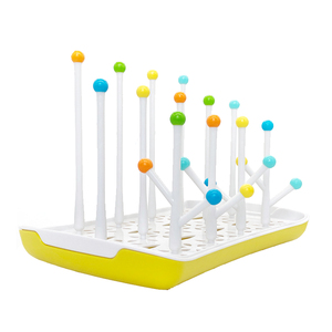 China factory OEM manufacturer Bottle Holder Bottle Rack for Baby Bottle Drying Rack Storage with Tray