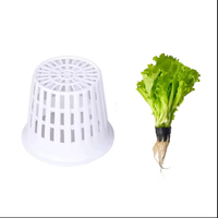 Panier de culture hydroponique et aquaponique Bainer pour fixation des racines, panier de plantation pour système NFT, panier de culture hors-sol à profil bas