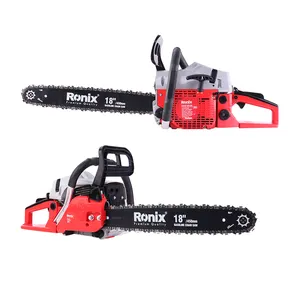 Ronix 4647 For Forest Cutting Trees Wood Garden And Farm Use 18 Inch Gas Chainsaw 49.3cc Gasoline Chain Saw