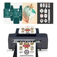 Plotter de Corte y Hendido de Doble Cabezal de Máxima Velocidad, Máquina de Corte de Pegatinas Tamaño A3, Cortadora de Etiquetas Personalizada, Plotter Troquelador