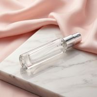 Tube de parfum portable de 35 ml avec logo personnalisé, cylindre, vaporisateur pour sac à main, parfum longue durée pour hommes et femmes, mini flacon vaporisateur de voyage de 35 ml