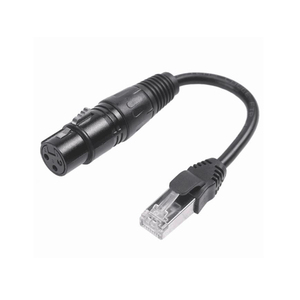 3 Pin XLR hembra a RJ45 hombre adaptador de conector de red Cable Convertidor para micrófono - Product Image 1