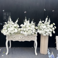 Boules de fleurs artificielles pour la plantation printanière avec support floral, centres de table pour mariages et événements festifs