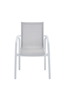 Chaise de restaurant moderne, chaise de salle à manger, chaise de café, chaise d'extérieur, chaise en plastique avec accoudoirs, chaise en rotin