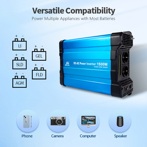 Solar Inverter 1500W 3000W Off Grid 24VDC Để 230VAC Tinh Khiết Sóng Sin Biến Tần Điện - Product Image 5