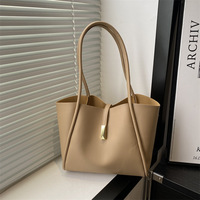 Nouveau Sac Fourre-tout Simple et Tendance pour Femme 2025, Sac à Bandoulière Rétro Grande Capacité pour Femme, Sac à Main