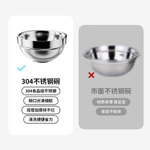 Cuenco de acero inoxidable para gatos y perros con boca oblicua, cuenco de comida y agua para mascotas que protege la vértebra cervical para dueños de perros y gatos - Product Image 4