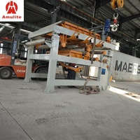 AMULITE Vollautomatische Faserzementplatten-Produktionslinie mit Motorpumpe & Lager für den Afrikanischen Baumarkt