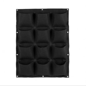 Jardinière murale verticale à 12 poches avec matériau en feutre - Product Image 6