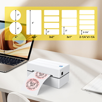 Impresora de Etiquetas Térmica Portátil Inalámbrica Bluetooth Uyin Y810 de Alta Calidad, Mini Impresora de Recibos y Etiquetas de Códigos de Barras, Envío Gratuito