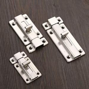 Stainless Steel Double Headed Latch 2 3 4 Inch Self <b>Locking</b> Pin Wardrobe Door Catch Minimalist Design Durable - Product Image 3