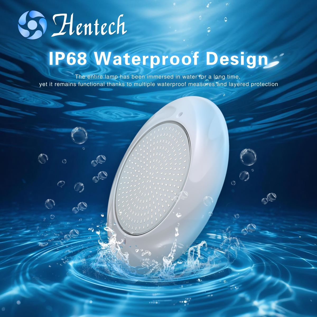 IP68 Waterproof Wall Mounted Pool Light Anti-Corrosion Outdoor Pool Decor Lamp